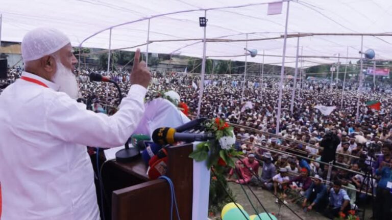 লালমনিরহাটের বিশাল জনসভায় আমীরে জামায়াত