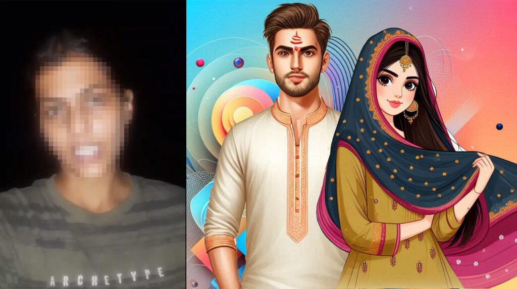 নাটকে প্রকাশ্যে হিন্দুত্ববাদী ভাগওয়া লাভ ট্র্যাপ প্রমোট